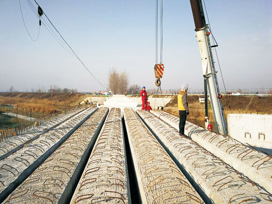 戶縣澇河橋項目