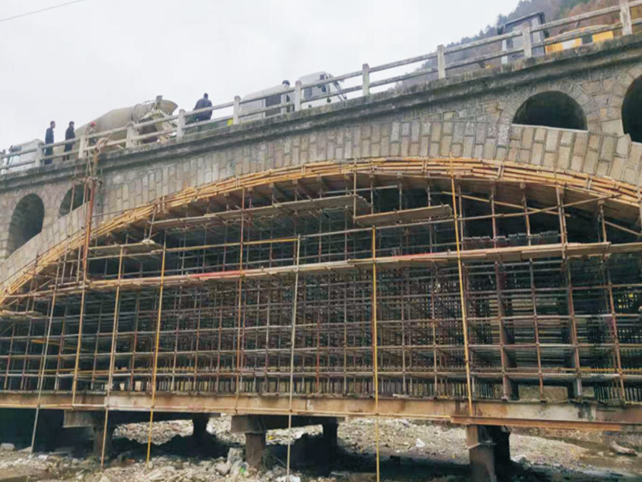 太白縣拱橋項目